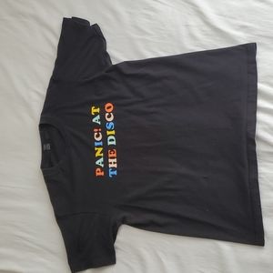 Panic! At the Disco Black Tee Shirt Size Large